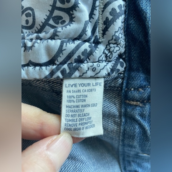 American Eagle Outfitters Denim Button Up Jacket Size Small - Picture 11 of 12